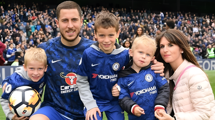 Eden Hazard Family Natacha Van Honacker Kids