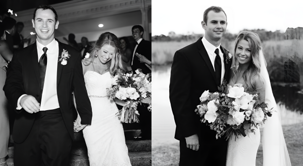 Hunter Renfrow's and Camilla Martin wedding photos