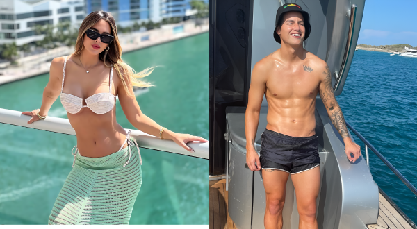 James Rodriguez and Shannon De Lima's Photos