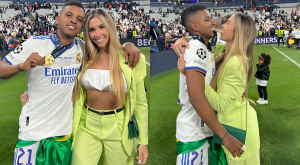 Rodrygo's girlfriend in 2024