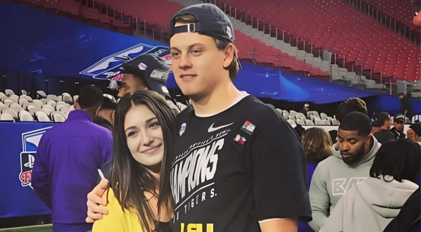 Joe Burrow And girlfriend Olivia Holzmacher